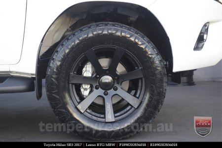 18x9.0 Lenso RTG MBW on TOYOTA HILUX SR5