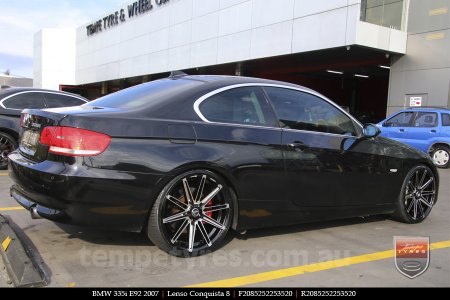 20x8.5 20x9.5 Lenso Conquista 8 CQ8 on BMW 3 SERIES