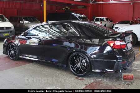 20x8.5 Lenso Conquista Corsair CQC on TOYOTA AURION