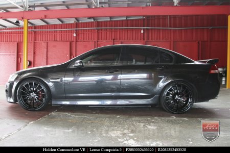 20x8.5 20x9.5 Lenso Conquista 5 SB CQ5 on HOLDEN COMMODORE 