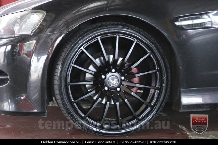 20x8.5 20x9.5 Lenso Conquista 5 SB CQ5 on HOLDEN COMMODORE 