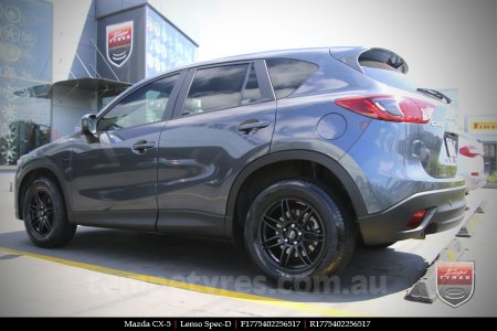 17x7.5 Lenso Spec D MB on MAZDA CX5