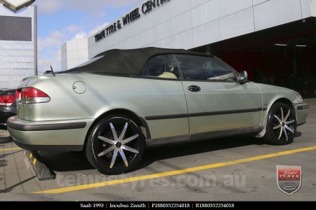 18x8.0 Incubus Zenith - MB on SAAB 1993