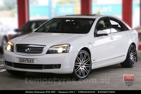 20x8.5 20x10 Simmons OM-C BM on HOLDEN STATESMAN