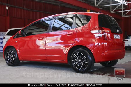 15x6.5 Samurai Endo BKF on HONDA JAZZ