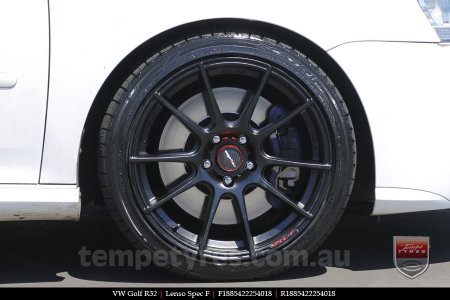 18x8.5 Lenso Spec F MB on VW GOLF