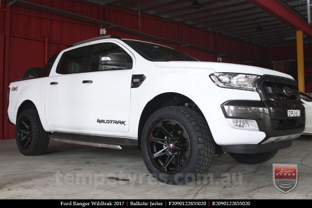 20x9.0 Ballistic Jester on FORD RANGER WILDTRAK