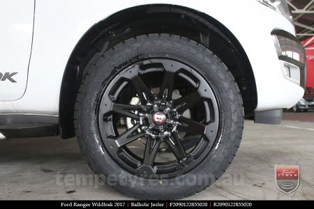 20x9.0 Ballistic Jester on FORD RANGER WILDTRAK