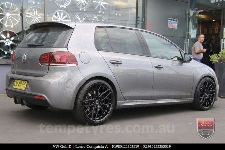 19x8.5 19x9.5 Lenso Conquista A CQA MK  on VW GOLF R