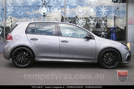 19x8.5 19x9.5 Lenso Conquista A CQA MK  on VW GOLF R