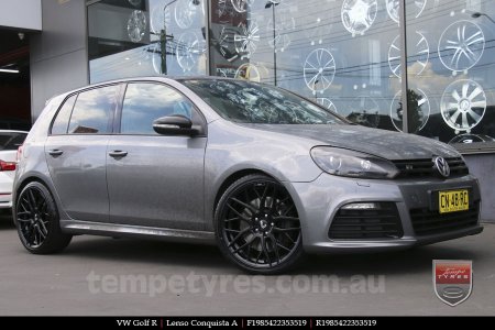 19x8.5 19x9.5 Lenso Conquista A CQA MK  on VW GOLF R