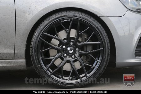 19x8.5 19x9.5 Lenso Conquista A CQA MK  on VW GOLF R