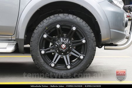 20x9.0 Ballistic Joker FB on MITSUBISHI TRITON