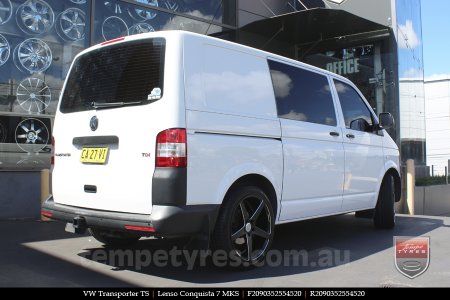 20x9.0 20x10.5 Lenso Conquista 7 MKS CQ7 on VW TRANSPORTER