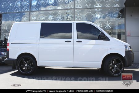 20x9.0 20x10.5 Lenso Conquista 7 MKS CQ7 on VW TRANSPORTER