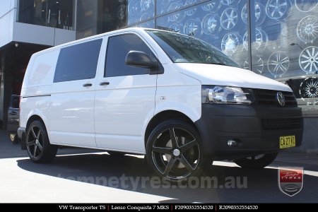 20x9.0 20x10.5 Lenso Conquista 7 MKS CQ7 on VW TRANSPORTER