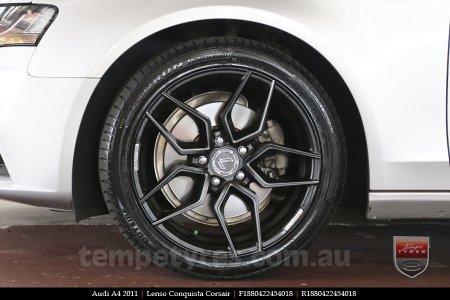 18x8.0 Lenso Conquista Corsair CQC on AUDI A4