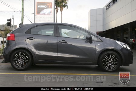 16x7.0 Samurai Endo BKF on KIA RIO