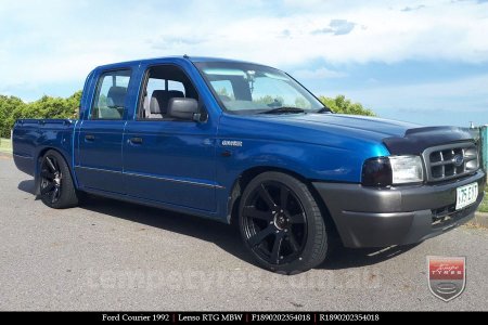 18x9.0 Lenso RTG MBW on FORD COURIER