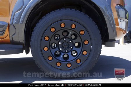 20x9.5 Lenso Max3 MB on FORD RANGER 