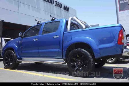 20x9.0 Ballistic Jester on TOYOTA HILUX