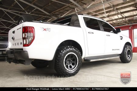 17x9.0 Lenso Max1 MBD on FORD RANGER WILDTRAK