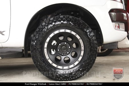 17x9.0 Lenso Max1 MBD on FORD RANGER WILDTRAK