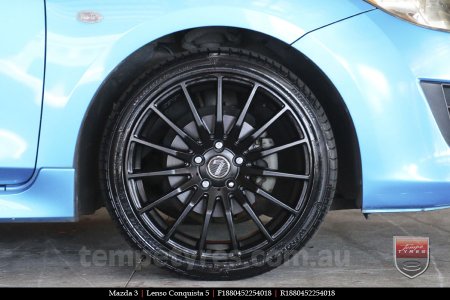 18x8.0 18x9.0 Lenso Conquista 5 SB CQ5 on MAZDA 3