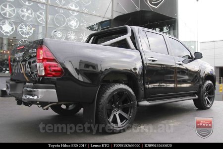 20x9.5 Lenso RTG MBW on TOYOTA HILUX SR5