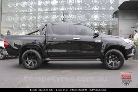 20x9.5 Lenso RTG MBW on TOYOTA HILUX SR5