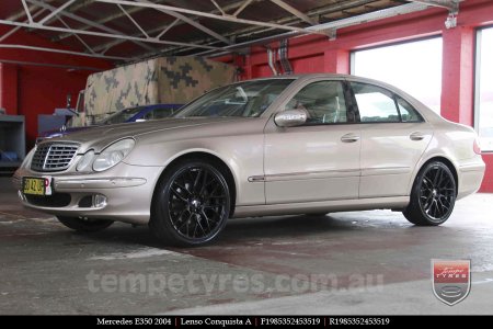 19x8.5 19x9.5 Lenso Conquista A CQA MK  on MERCEDES E-Class