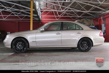 19x8.5 19x9.5 Lenso Conquista A CQA MK  on MERCEDES E-Class