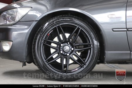 18x8.5 18x9.5 Lenso Spec D MB on LEXUS IS