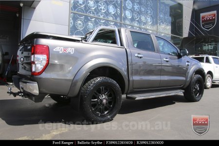 20x9.0 Ballistic Scythe on FORD RANGER