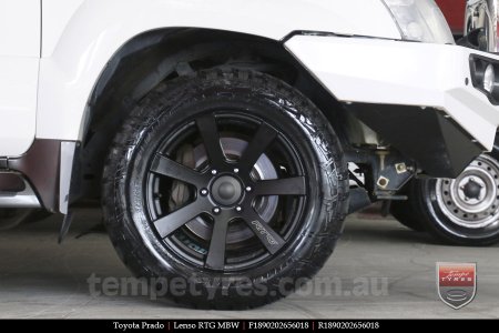 18x9.0 Lenso RTG MBW on TOYOTA PRADO