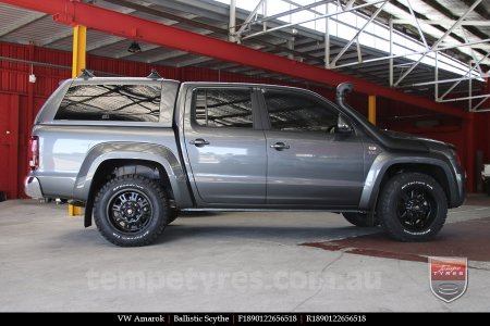 18x9.0 Ballistic Scythe on VW AMAROK