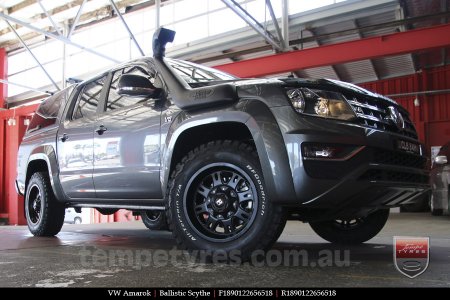 18x9.0 Ballistic Scythe on VW AMAROK