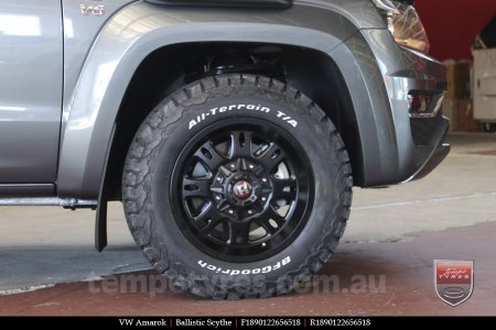 18x9.0 Ballistic Scythe on VW AMAROK