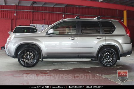 17x7.0 Lenso Spec B MB on NISSAN X-TRAIL