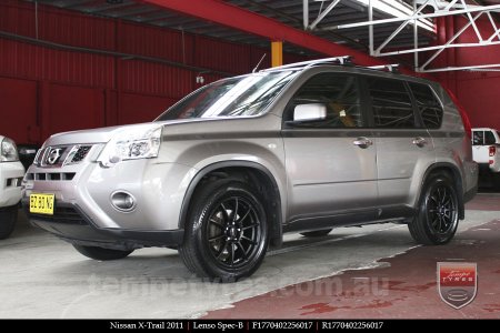 17x7.0 Lenso Spec B MB on NISSAN X-TRAIL