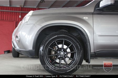 17x7.0 Lenso Spec B MB on NISSAN X-TRAIL