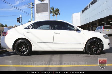 18x8.5 Lenso Spec F MB on TOYOTA AURION