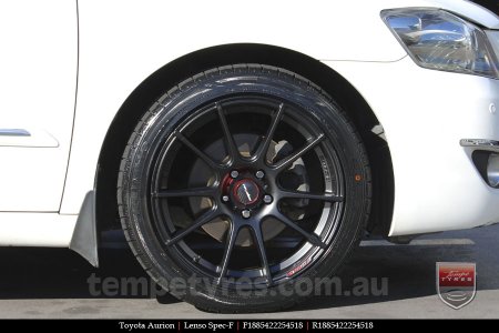 18x8.5 Lenso Spec F MB on TOYOTA AURION