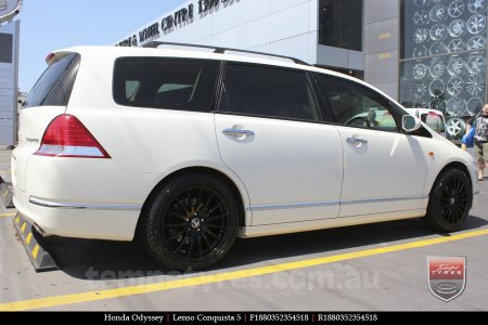 18x8.0 18x9.0 Lenso Conquista 5 SB CQ5 on HONDA ODYSSEY