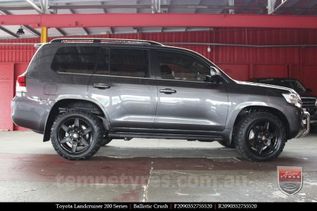 20x9.0 Ballistic Crush on TOYOTA LANDCRUISER 200 SERIES