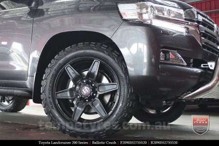 20x9.0 Ballistic Crush on TOYOTA LANDCRUISER 200 SERIES