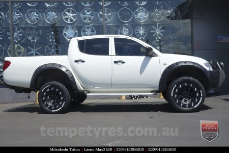 20x9.5 Lenso Max3 MB on MITSUBISHI TRITON