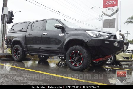 18x9.0 Ballistic Jester on TOYOTA HILUX 
