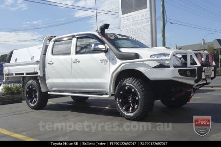 17x9.0 Ballistic Jester on TOYOTA HILUX