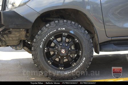 17x9.0 Ballistic Morax on TOYOTA HILUX